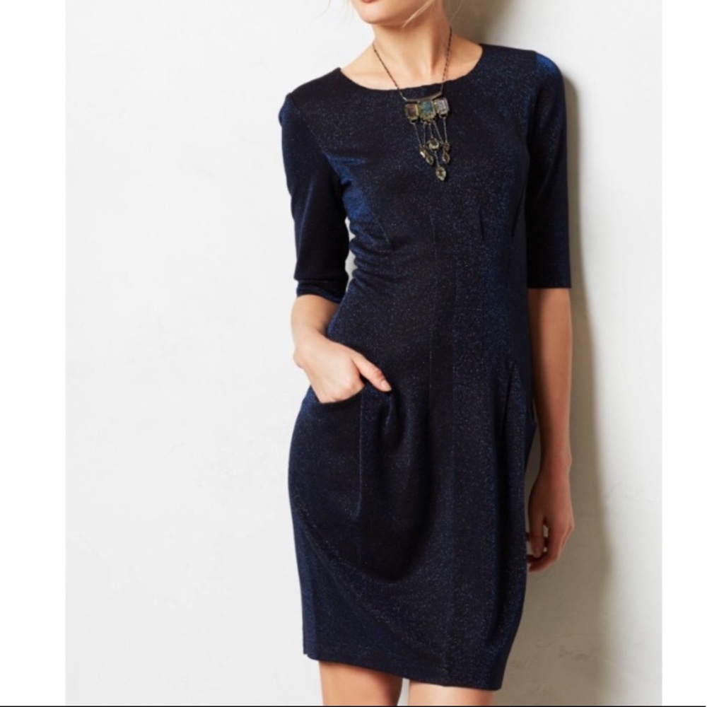Anthropologie Ganni Evening Star Dress